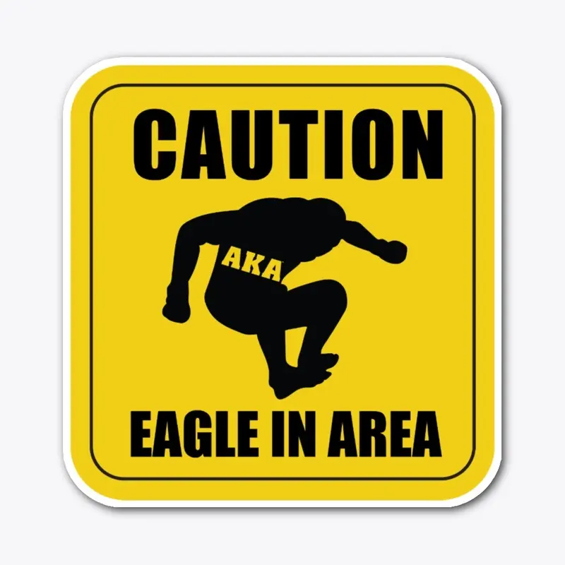 AKA "Caution Eagle in Area" Logo