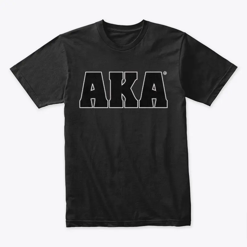 AKA Authentic AKA Logo in Black